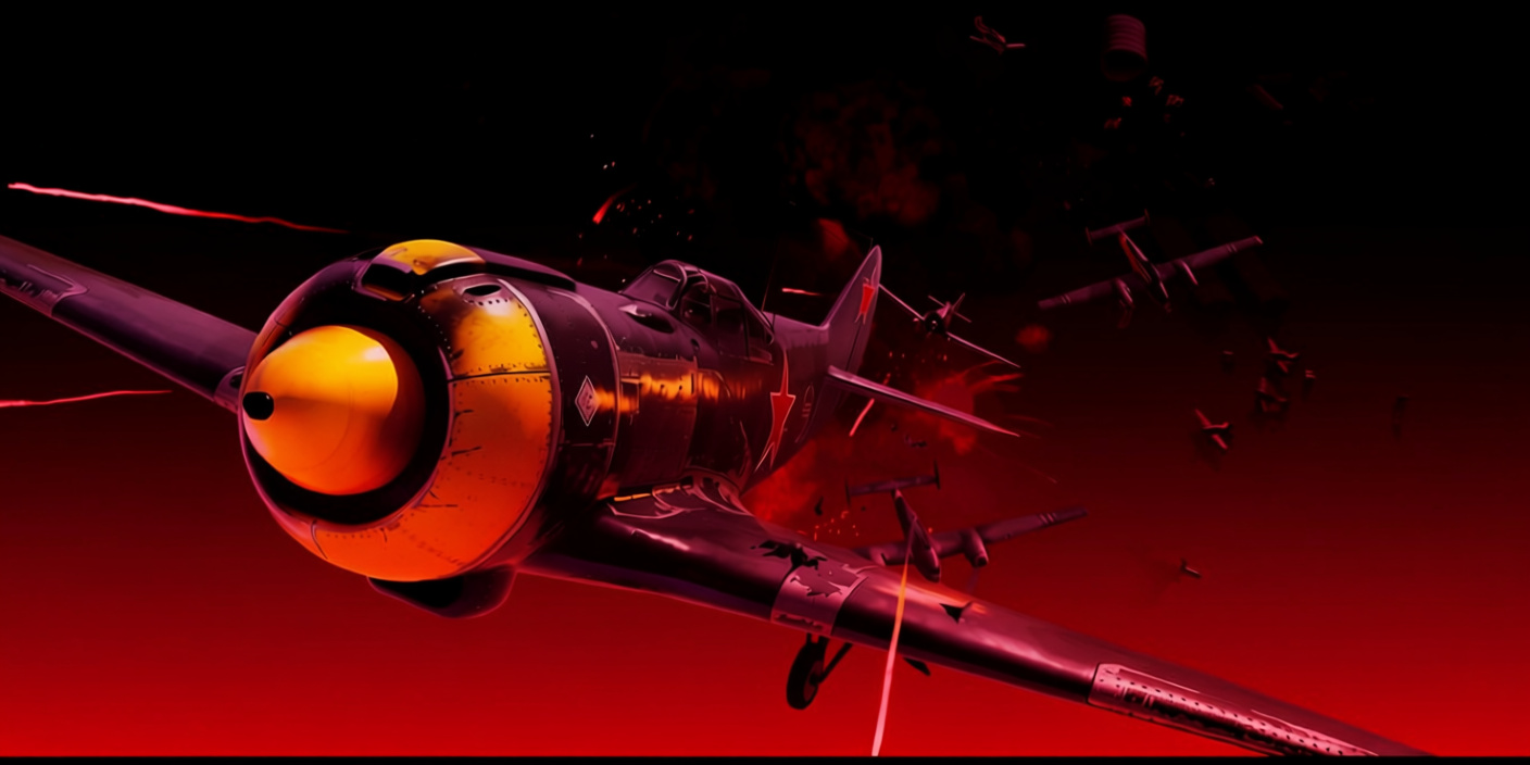 War Thunder Mobile airfield battle scene