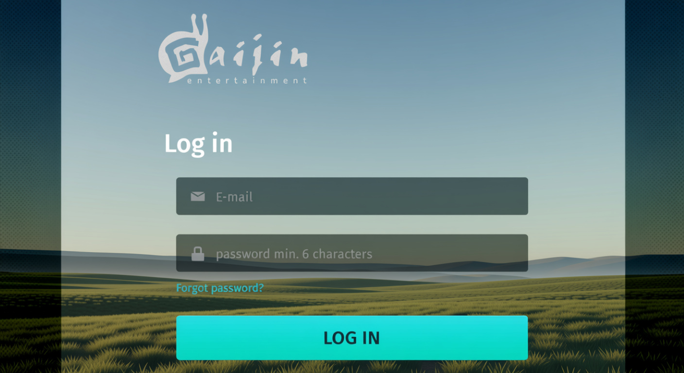 Gaijin login and redemption interface