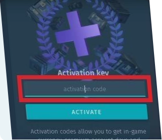 Promo code entry box in War Thunder