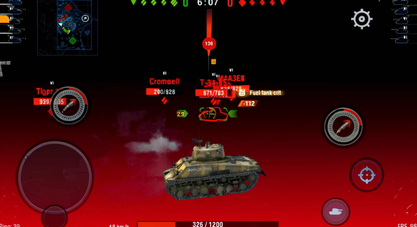 WoT Blitz game screenshot